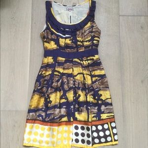 Anthropology Silk Dress / Baraschi